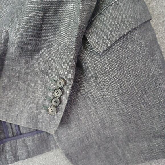 Billy Reid Archie Iconic Italian Linen Jacket  40L - Picture 10 of 13